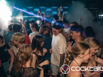 A professional photo of guests enjoying themselves at Cocktails Nightclub from our gallery.