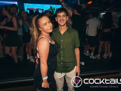 A professional photo of guests enjoying themselves at Cocktails Nightclub from our gallery.