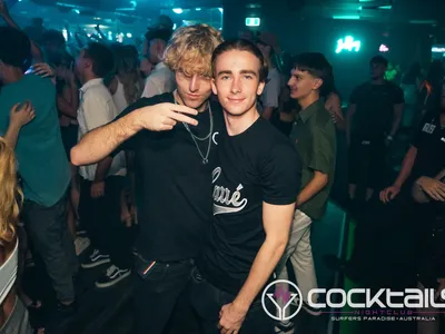 A professional photo of guests enjoying themselves at Cocktails Nightclub from our gallery.