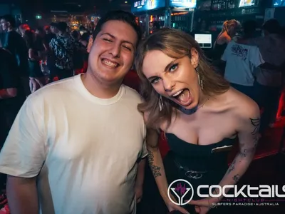 A professional photo of guests enjoying themselves at Cocktails Nightclub from our gallery.