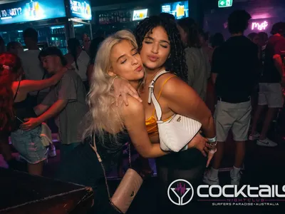 A professional photo of guests enjoying themselves at Cocktails Nightclub from our gallery.