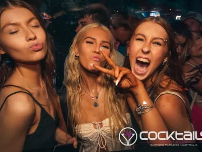 A professional photo of guests enjoying themselves at Cocktails Nightclub from our gallery.