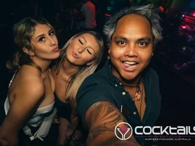 A professional photo of guests enjoying themselves at Cocktails Nightclub from our gallery.