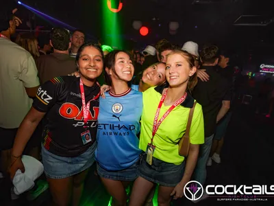 A professional photo of guests enjoying themselves at Cocktails Nightclub from our gallery.