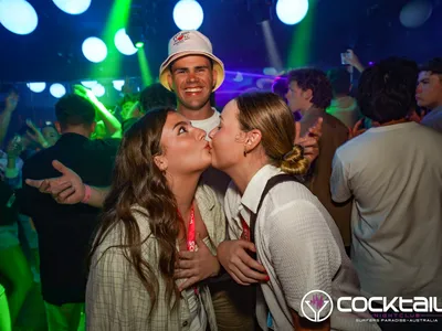 A professional photo of guests enjoying themselves at Cocktails Nightclub from our gallery.