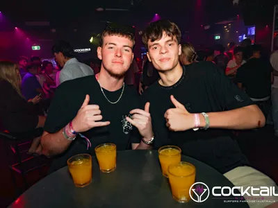 A professional photo of guests enjoying themselves at Cocktails Nightclub from our gallery.