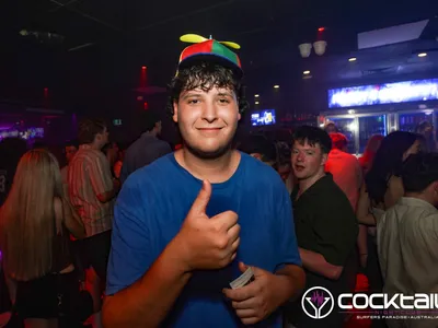 A professional photo of guests enjoying themselves at Cocktails Nightclub from our gallery.