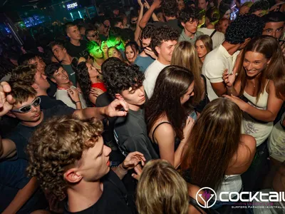 A professional photo of guests enjoying themselves at Cocktails Nightclub from our gallery.