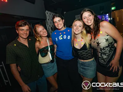 A professional photo of guests enjoying themselves at Cocktails Nightclub from our gallery.