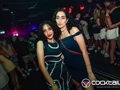 A professional photo of guests enjoying themselves at Cocktails Nightclub from our gallery.