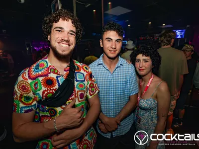 A professional photo of guests enjoying themselves at Cocktails Nightclub from our gallery.