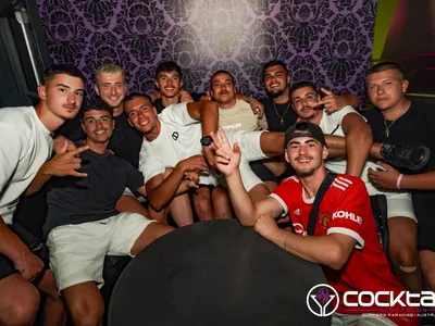 A professional photo of guests enjoying themselves at Cocktails Nightclub from our gallery.