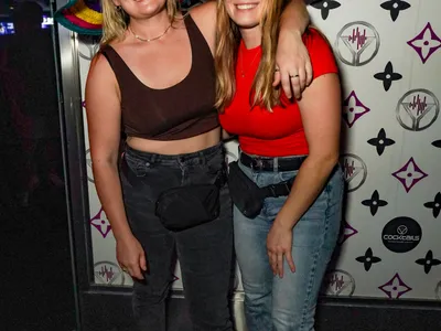 A professional photo of guests enjoying themselves at Cocktails Nightclub from our gallery.