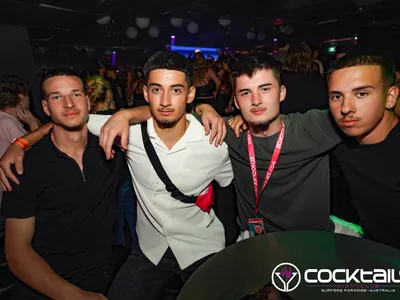 A professional photo of guests enjoying themselves at Cocktails Nightclub from our gallery.