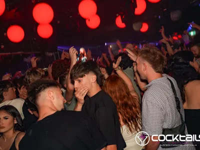 A professional photo of guests enjoying themselves at Cocktails Nightclub from our gallery.