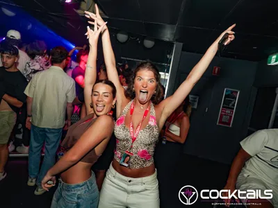 A professional photo of guests enjoying themselves at Cocktails Nightclub from our gallery.