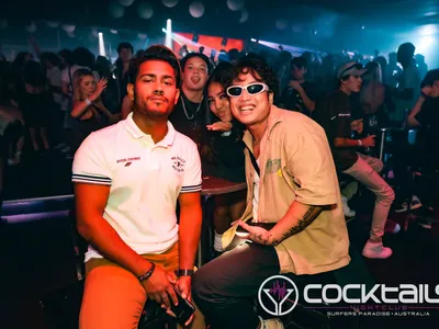 A professional photo of guests enjoying themselves at Cocktails Nightclub from our gallery.