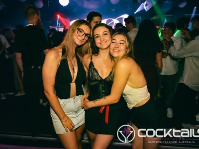 A professional photo of guests enjoying themselves at Cocktails Nightclub from our gallery.