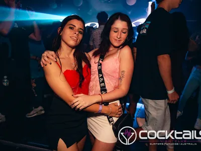 A professional photo of guests enjoying themselves at Cocktails Nightclub from our gallery.