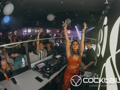 A professional photo of guests enjoying themselves at Cocktails Nightclub from our gallery.