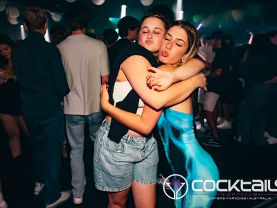 A professional photo of guests enjoying themselves at Cocktails Nightclub from our gallery.