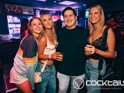 A professional photo of guests enjoying themselves at Cocktails Nightclub from our gallery.