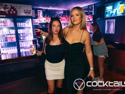 A professional photo of guests enjoying themselves at Cocktails Nightclub from our gallery.