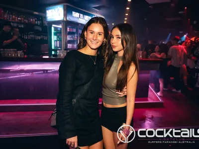 A professional photo of guests enjoying themselves at Cocktails Nightclub from our gallery.