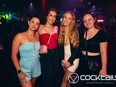 A professional photo of guests enjoying themselves at Cocktails Nightclub from our gallery.