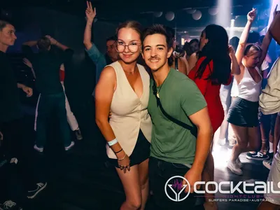 A professional photo of guests enjoying themselves at Cocktails Nightclub from our gallery.