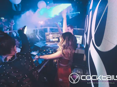 A professional photo of guests enjoying themselves at Cocktails Nightclub from our gallery.