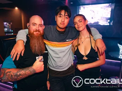 A professional photo of guests enjoying themselves at Cocktails Nightclub from our gallery.