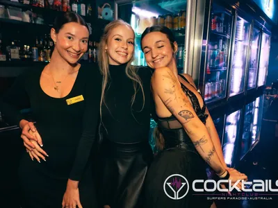 A professional photo of guests enjoying themselves at Cocktails Nightclub from our gallery.