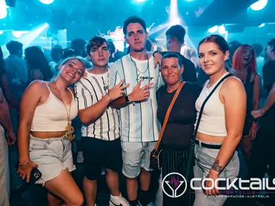 A professional photo of guests enjoying themselves at Cocktails Nightclub from our gallery.