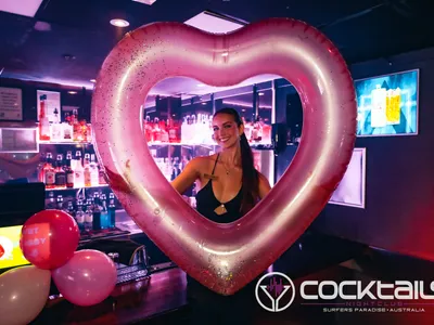 A professional photo of guests enjoying themselves at Cocktails Nightclub from our gallery.