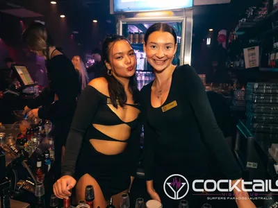 A professional photo of guests enjoying themselves at Cocktails Nightclub from our gallery.