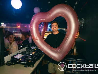 A professional photo of guests enjoying themselves at Cocktails Nightclub from our gallery.