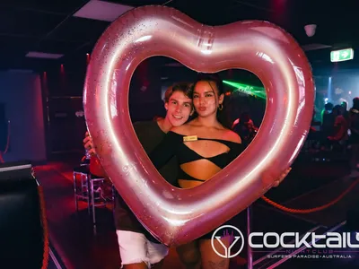 A professional photo of guests enjoying themselves at Cocktails Nightclub from our gallery.