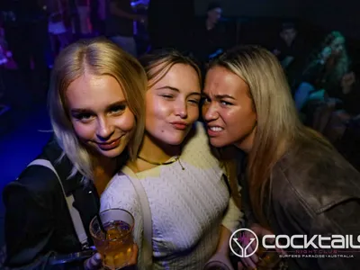 A professional photo of guests enjoying themselves at Cocktails Nightclub from our gallery.