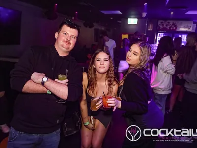 A professional photo of guests enjoying themselves at Cocktails Nightclub from our gallery.