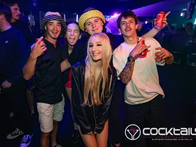 A professional photo of guests enjoying themselves at Cocktails Nightclub from our gallery.