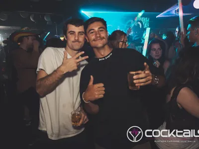 A professional photo of guests enjoying themselves at Cocktails Nightclub from our gallery.