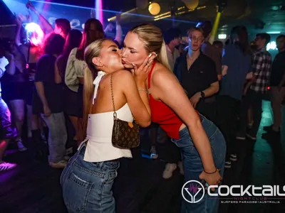 A professional photo of guests enjoying themselves at Cocktails Nightclub from our gallery.