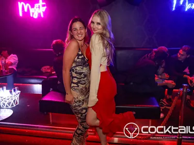 A professional photo of guests enjoying themselves at Cocktails Nightclub from our gallery.