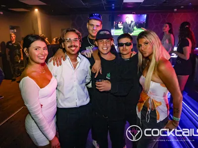 A professional photo of guests enjoying themselves at Cocktails Nightclub from our gallery.