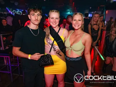 A professional photo of guests enjoying themselves at Cocktails Nightclub from our gallery.