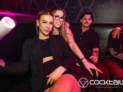 A professional photo of guests enjoying themselves at Cocktails Nightclub from our gallery.