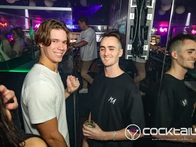 A professional photo of guests enjoying themselves at Cocktails Nightclub from our gallery.