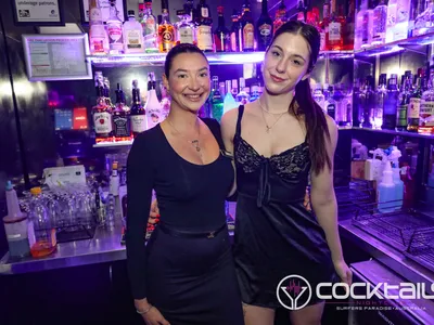 A professional photo of guests enjoying themselves at Cocktails Nightclub from our gallery.