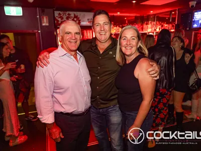 A professional photo of guests enjoying themselves at Cocktails Nightclub from our gallery.